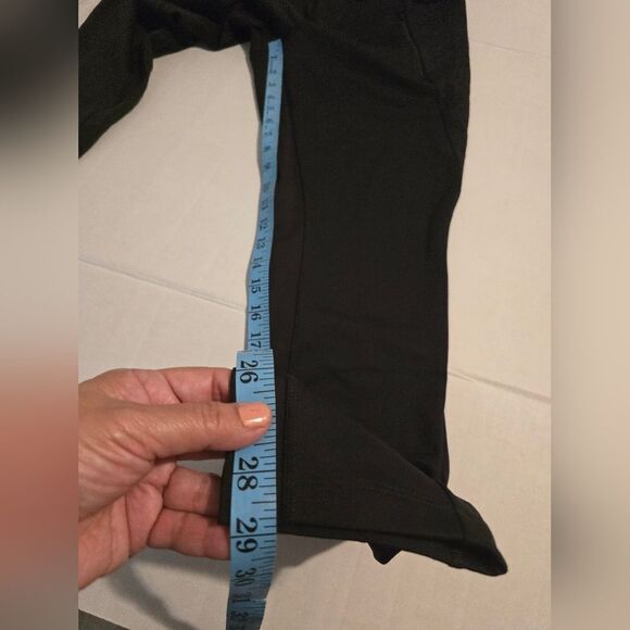 Athleta Peak Hybrid Fleece Tight In Black Size Medium - Picture 6 of 13